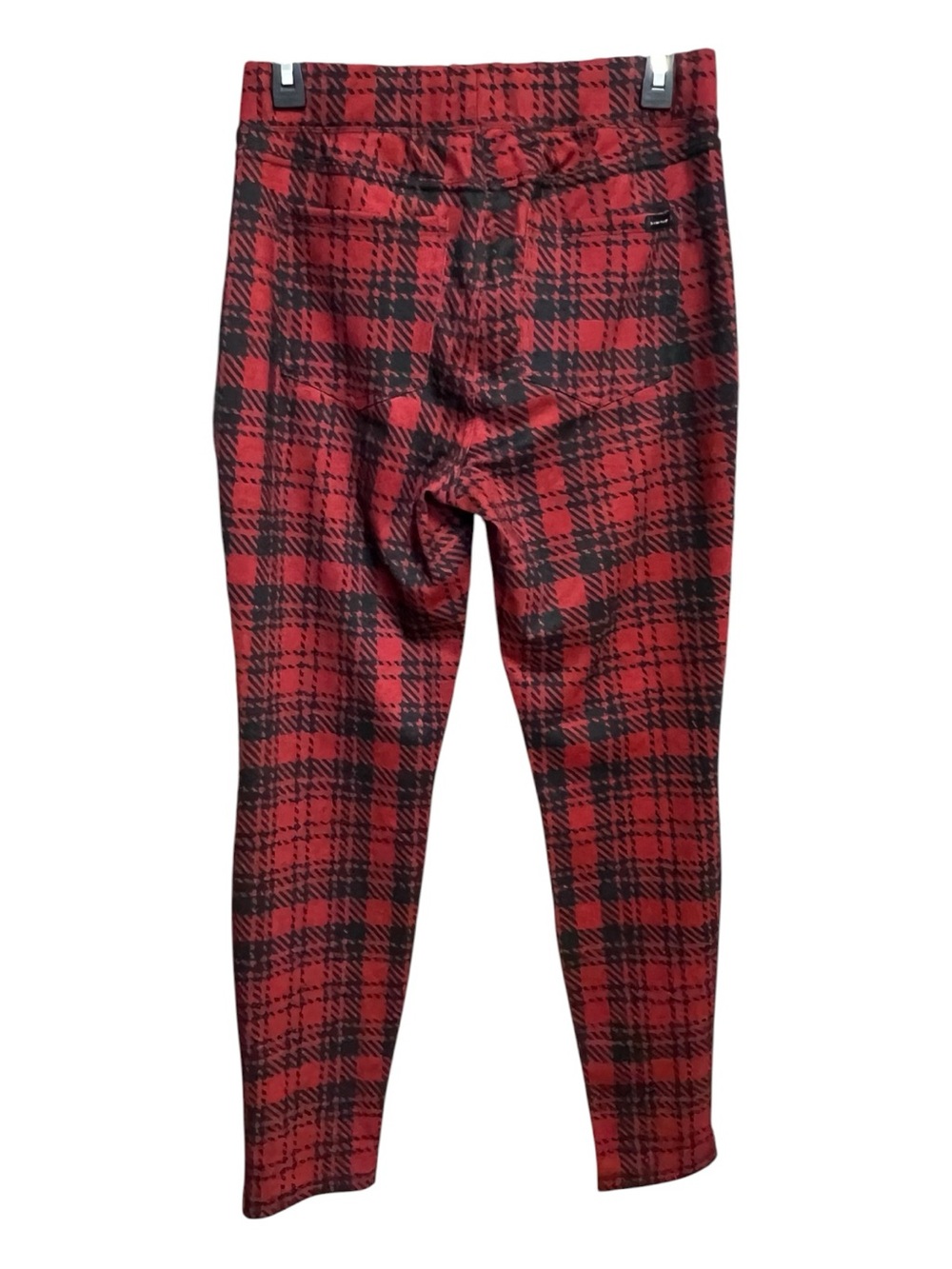🆕 NWT Sanctuary Red & Black Plaid Pull-On Pants | Size Medium - Picture 4 of 7